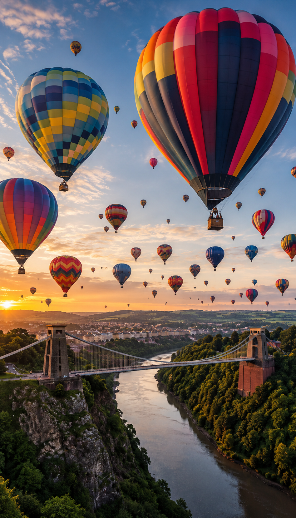 Bristol Balloon Festival + Cotswolds